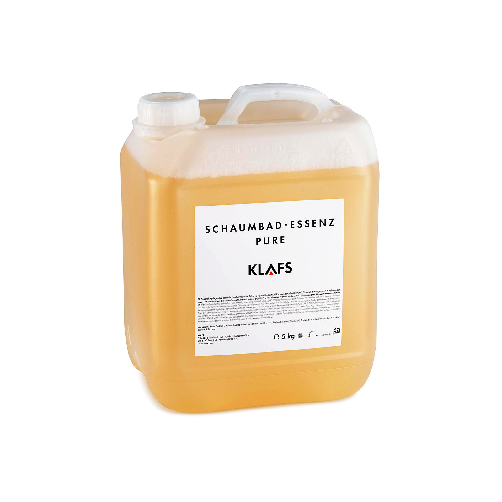 Schaumbad-Essenzen für das KLAFS Schaumdampfbad ESPURO®