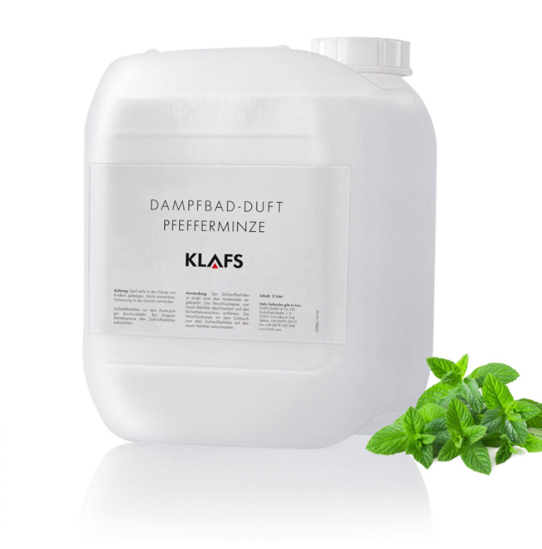Duftstoff für Dampfbad Pfefferminze 5L
