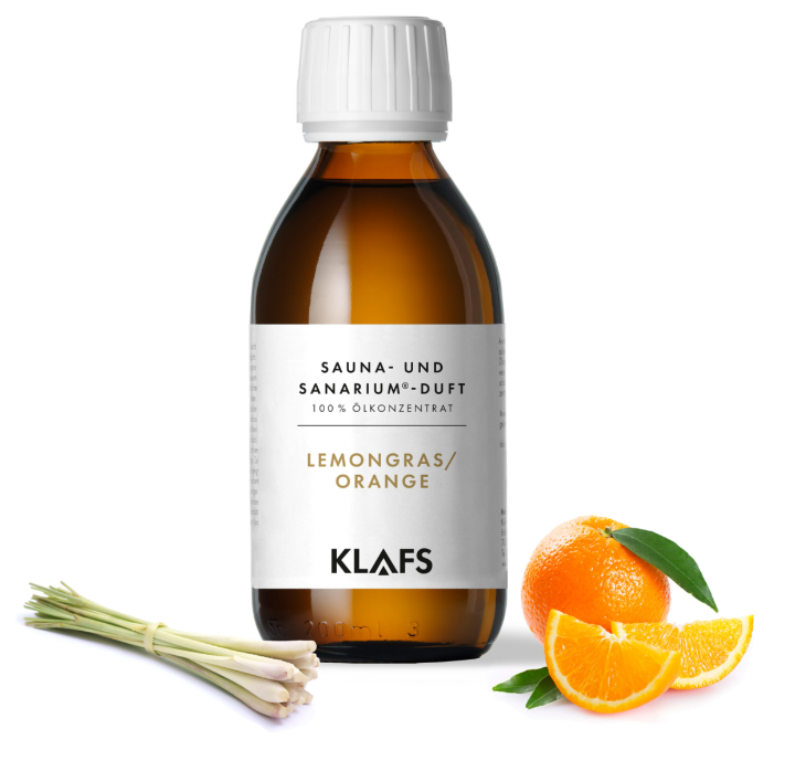 Sauna- und SANARIUM® Duft 200 ml Lemongras/Orange
