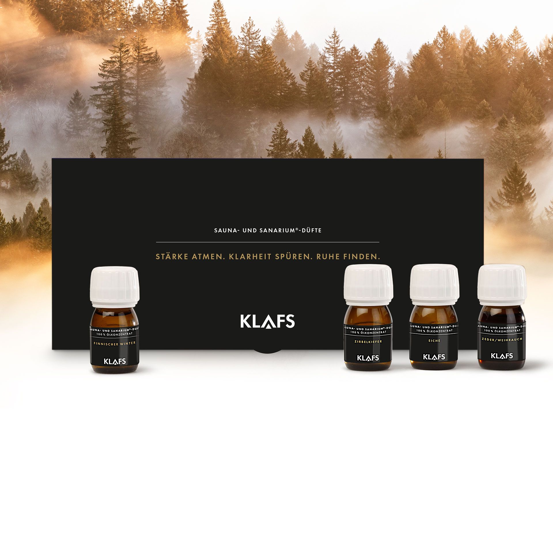 Set Sauna- und SANARIUM®-Düfte Markant-Würzig 4 x 30 ml