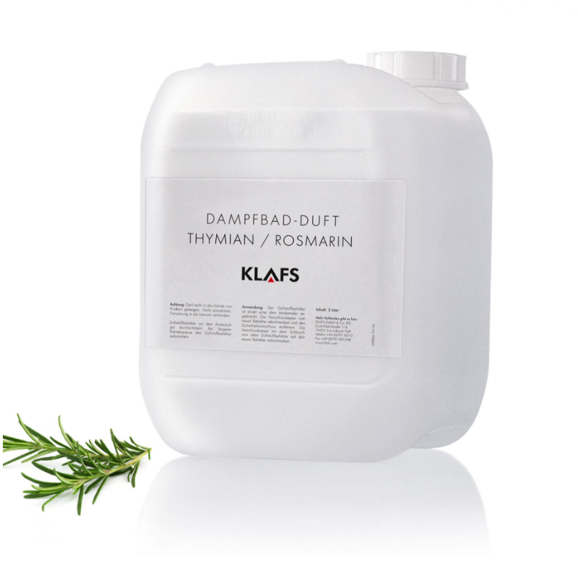 Duftstoff für Dampfbad Thymian/Rosmarin 5L